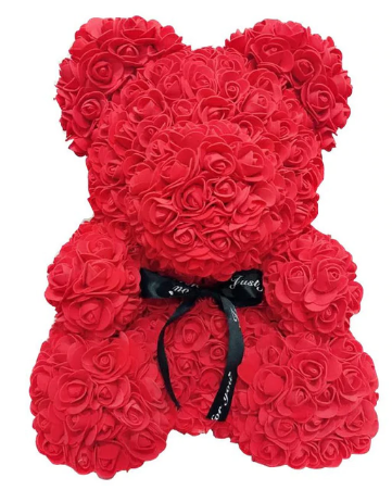 "Love you" Rose Bear