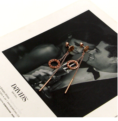 Roman Numeral Earings