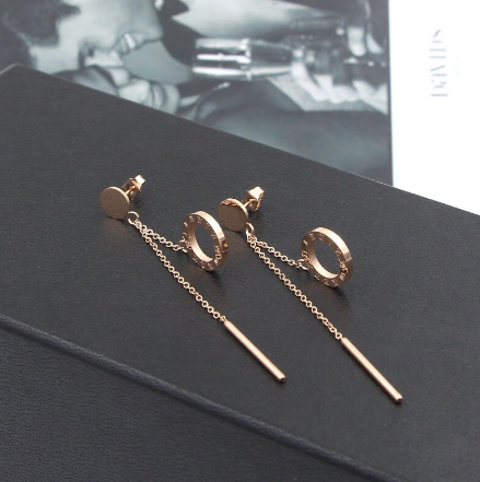 Roman Numeral Earings
