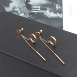 Roman Numeral Earings