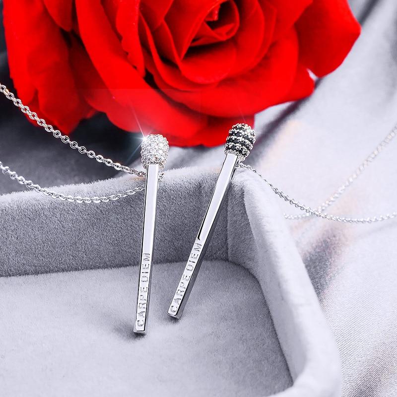"Light My Fire" pendant with "carpe diem" engraving