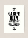 "Light My Fire" pendant with "carpe diem" engraving